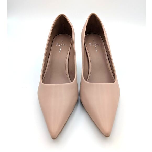 Linea Paolo Paris Pointed Toe Leather Pump Women's Blush Size US11M EU42 - Picture 2 of 10